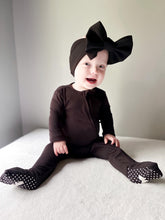 Load image into Gallery viewer, Black Big Bow Headband