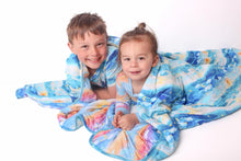 Load image into Gallery viewer, Luna Lights and Solace Skies Quilted Blanket