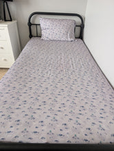 Load image into Gallery viewer, Mission Moon Twin Fitted Sheet Plus Pillowcase