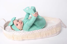 Load image into Gallery viewer, Minty Mint Long Sleeve Romper