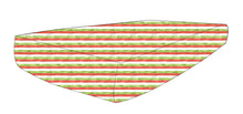 Load image into Gallery viewer, Christmas Stripes Crib Sheet