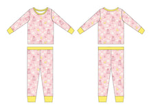 Load image into Gallery viewer, Blayklee Bear 2-Piece Long Sleeve Pjs