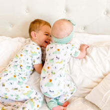 Load image into Gallery viewer, Busy Bugs 2-Piece Short Sleeve Pjs