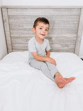 Load image into Gallery viewer, Goodnight Graphite 2-Piece Short Sleeve Pjs