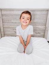 Load image into Gallery viewer, Goodnight Graphite 2-Piece Short Sleeve Pjs