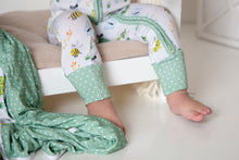 Load image into Gallery viewer, Busy Bugs Short Sleeve Rompers