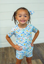 Load image into Gallery viewer, Sailing Seas 2-Piece Shorts Pjs