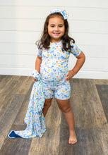Load image into Gallery viewer, Sailing Seas 2-Piece Shorts Pjs