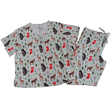 Load image into Gallery viewer, Forest Friends Women's Short Sleeve Pjs