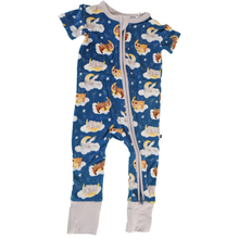 Load image into Gallery viewer, Bedtime Buddies Short Sleeve Romper