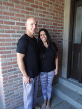 Load image into Gallery viewer, Buffalo Plaid Women's Short Sleeve Pjs