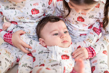 Load image into Gallery viewer, Friendly Farm Long Sleeve Romper