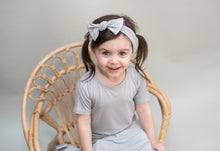 Load image into Gallery viewer, Goodnight Graphite 2-Piece Short Sleeve Pjs