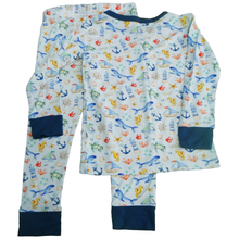 Load image into Gallery viewer, Sailing Seas 2-Piece Long Sleeve Pjs