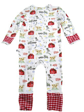 Load image into Gallery viewer, Friendly Farm Long Sleeve Romper