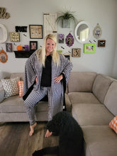 Load image into Gallery viewer, Buffalo Plaid Women's Short Sleeve Pjs