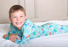 Load image into Gallery viewer, Ocean Oasis Long Sleeve 2 Piece Pjs
