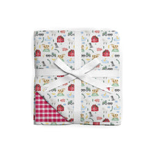 Load image into Gallery viewer, Friendly Farm  Quilted Blanket
