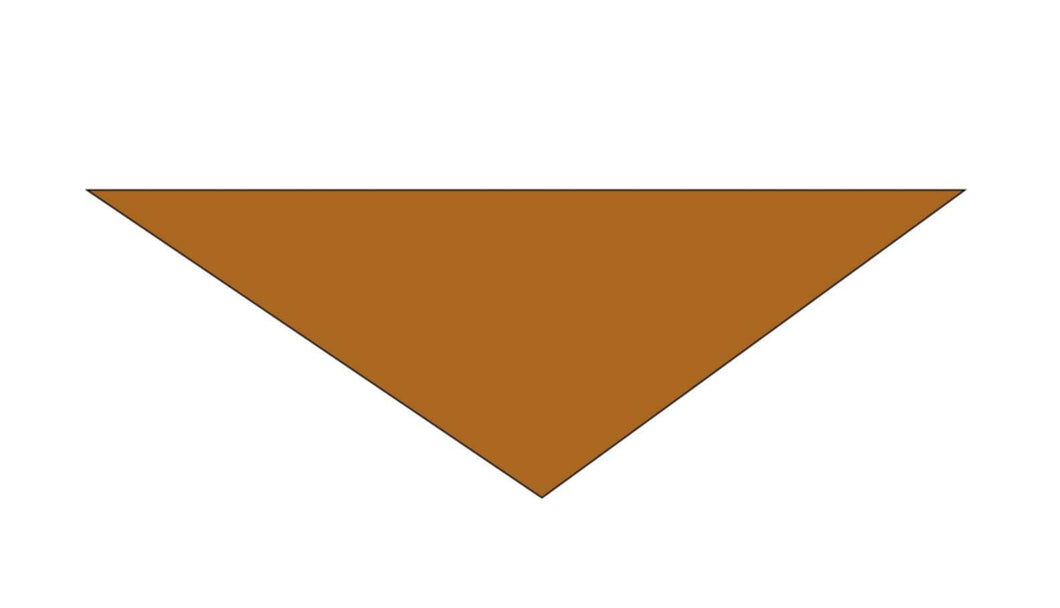 Brown Cream Cocoa Cups Dog Bandanas
