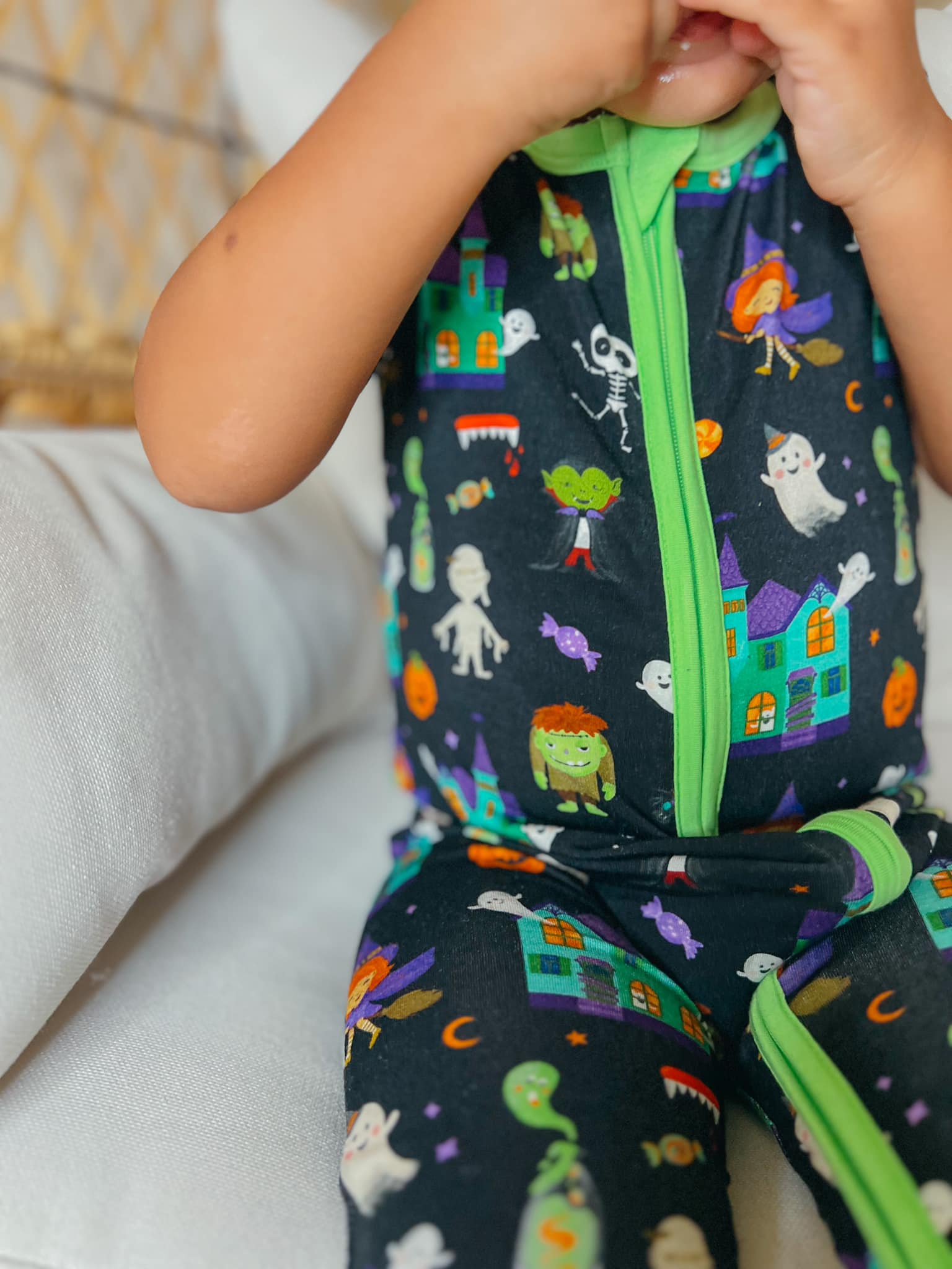Halloween short Sleeve Romper – Mama Lulu