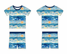 Load image into Gallery viewer, Luna Lights 2-Piece Shorts Pjs
