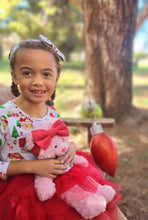 Load image into Gallery viewer, Santa&#39;s Village Tutu Dress for dolls
