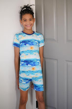 Load image into Gallery viewer, Luna Lights 2-Piece Shorts Pjs
