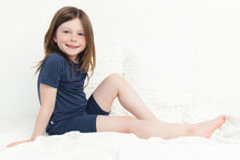 Load image into Gallery viewer, Brielle Blue  2-Piece Shorts Pj
