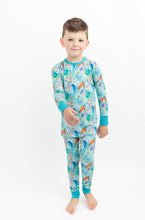 Load image into Gallery viewer, Ocean Oasis Long Sleeve 2 Piece Pjs
