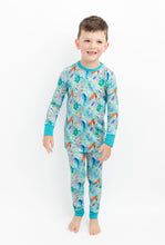 Load image into Gallery viewer, Ocean Oasis Long Sleeve 2 Piece Pjs
