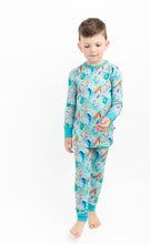 Load image into Gallery viewer, Ocean Oasis Long Sleeve 2 Piece Pjs
