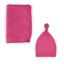 Load image into Gallery viewer, Pretty Pink Swaddle with Hat
