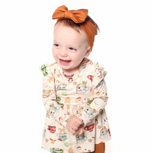 Load image into Gallery viewer, Brown Cream Cocoa Bamboo Headband
