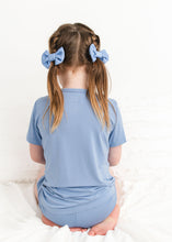 Load image into Gallery viewer, Steel Blue Big Bow

