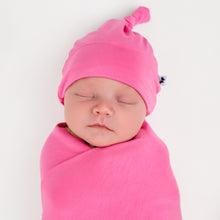 Load image into Gallery viewer, Pretty Pink Swaddle with Hat
