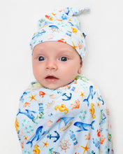 Load image into Gallery viewer, Sailing Seas Swaddle
