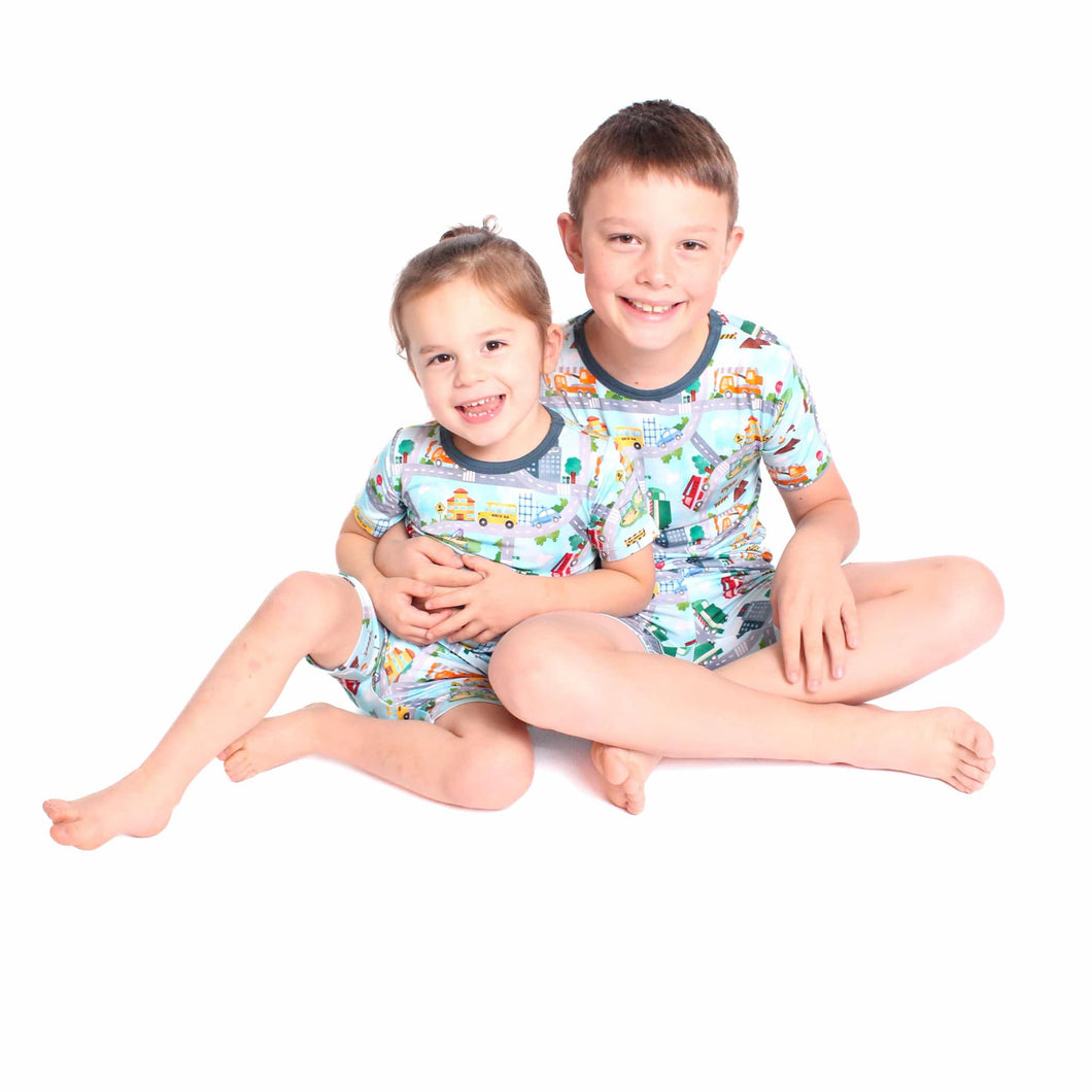 Tiny Town 2-Piece Shorts Pj