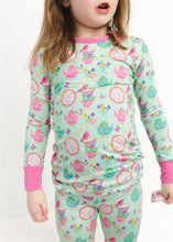 Load image into Gallery viewer, Tea Three 2-Piece Long Sleeve Pjs
