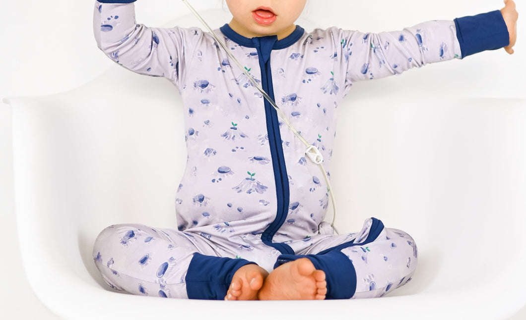 Mission Moon Long Sleeve Romper