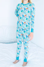 Load image into Gallery viewer, Ocean Oasis Long Sleeve 2 Piece Pjs
