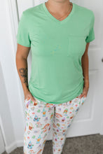 Load image into Gallery viewer, Grassy Green Women&#39;s Short Sleeve top
