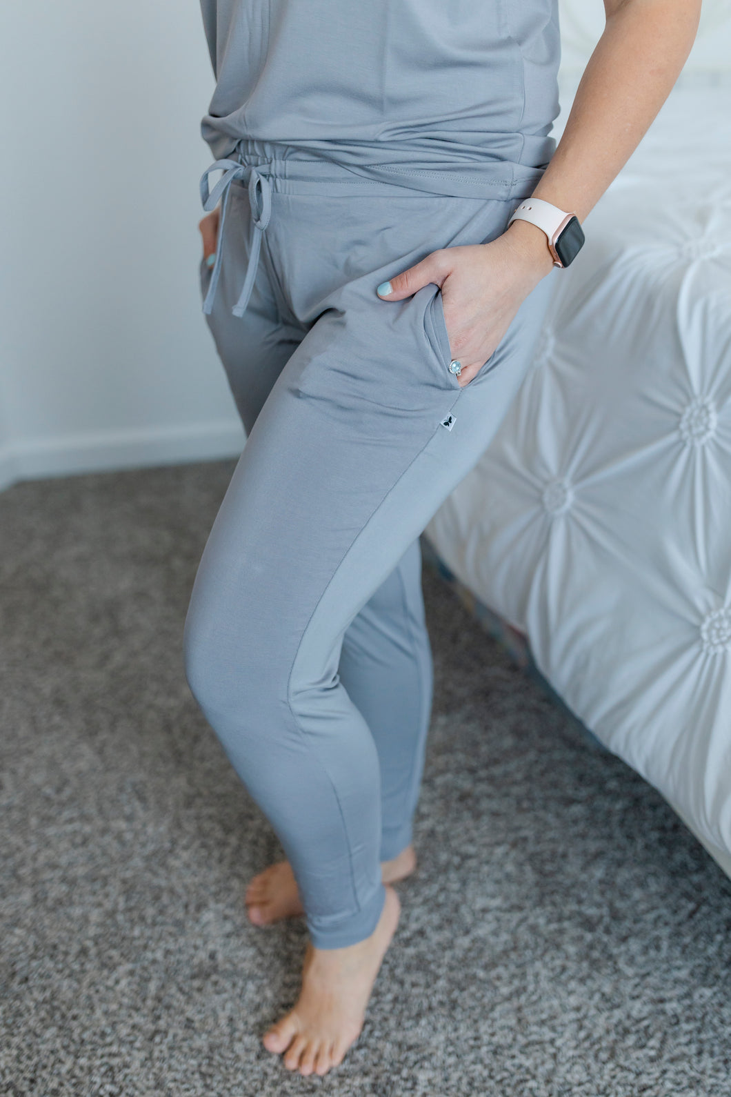 Groovy Grey Women's bottom pjs