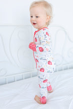 Load image into Gallery viewer, Friendly Farm Long Sleeve Romper
