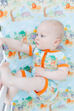 Load image into Gallery viewer, Sunny Safari Shorts Romper
