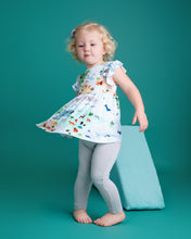 Load image into Gallery viewer, World Map 3-Piece Peplum Set

