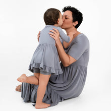 Load image into Gallery viewer, Groovy Grey Women&#39;s Maxi Dress
