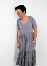 Load image into Gallery viewer, Groovy Grey Women&#39;s Maxi Dress
