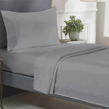 Load image into Gallery viewer, Groovy Grey Twin Fitted Sheet Plus Pillowcase
