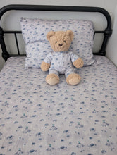 Load image into Gallery viewer, Mission Moon Twin Fitted Sheet Plus Pillowcase
