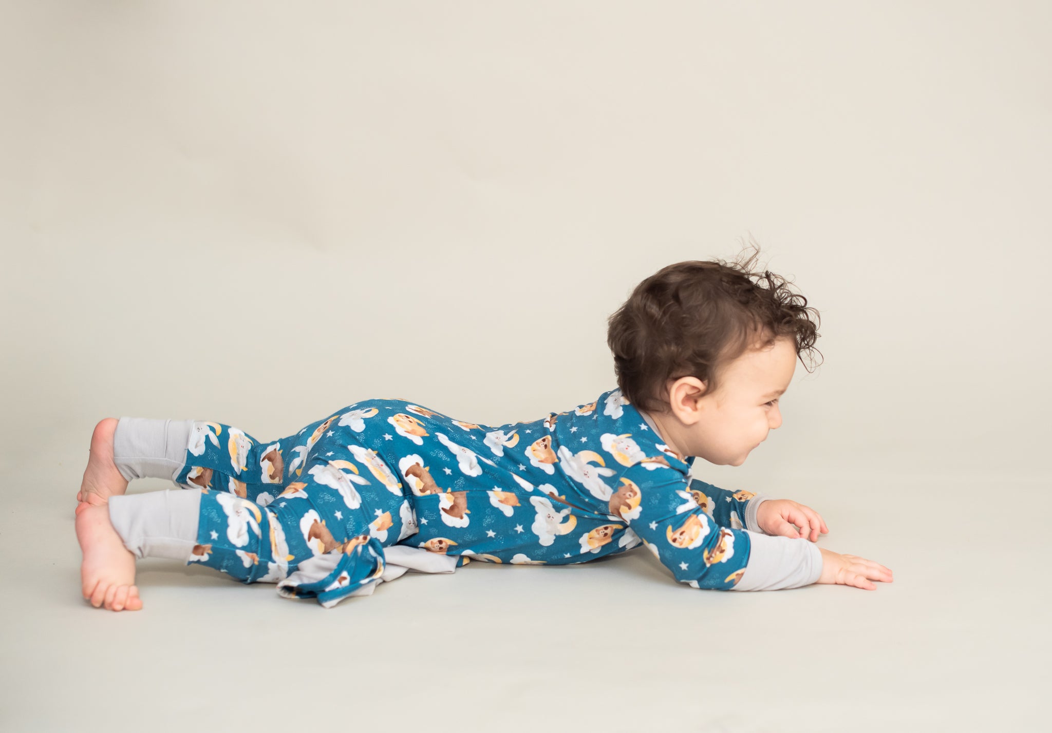 Bedtime Rompers Bedtime Buddies Long Sleeve Romper – Mama Lulu